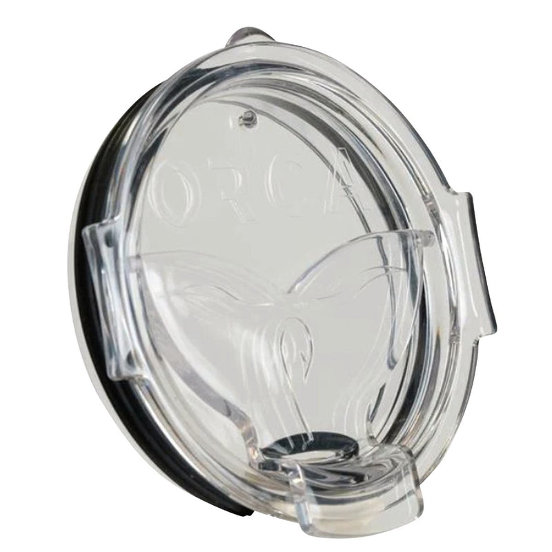 Orca Whale Tail Flip Top Chaser Lid Clear