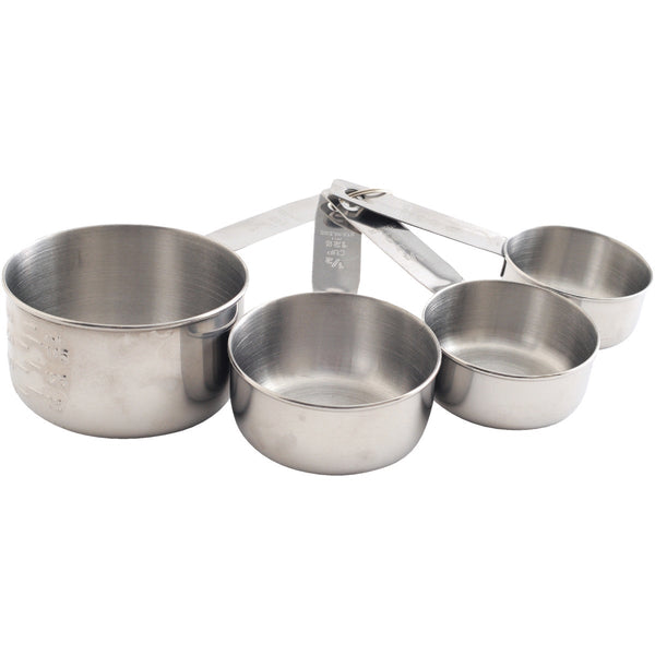 Norpro Stainless Steel Measuring Cup Set (4-Piece)