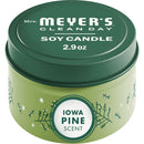 Mrs. Meyer's Clean Day 2.9 Oz. Pine Small Tin Soy Candle