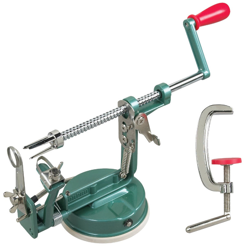 Norpro Apple-Master Apple Parer & Slicer & Corer with Vacuum Or Clamp Base