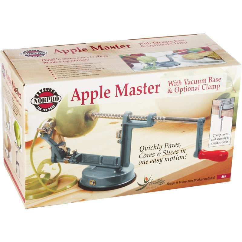 Norpro Apple-Master Apple Parer & Slicer & Corer with Vacuum Or Clamp Base