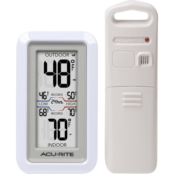 Acu-Rite Digital Thermometer with Indoor/Outdoor Sensor