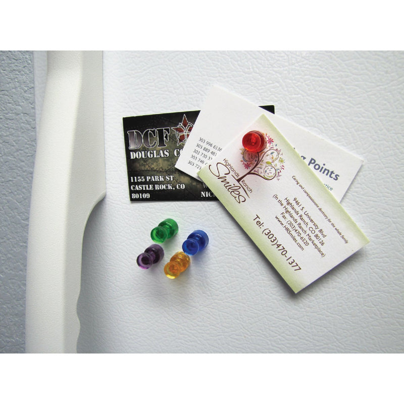 MagnetSource Neodymium Magnetic Push Pins (10-Pack)