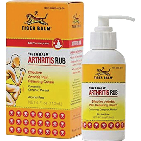 Tiger Balm 4 Oz. Arthritis Rub Pain Reliever