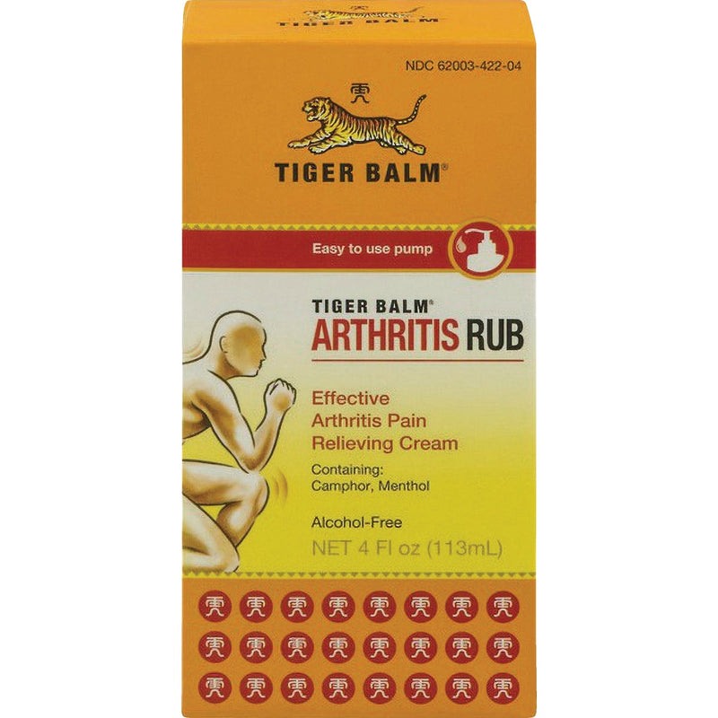 Tiger Balm 4 Oz. Arthritis Rub Pain Reliever