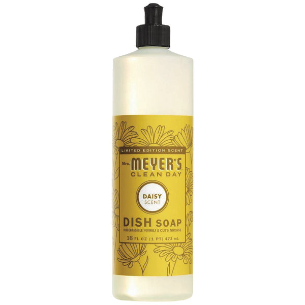 Mrs. Meyer's Clean Day 16 Oz. Daisy Liquid Dish Soap