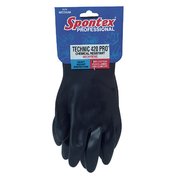 Spontex Technic 420 Pro Medium Neoprene Rubber Glove