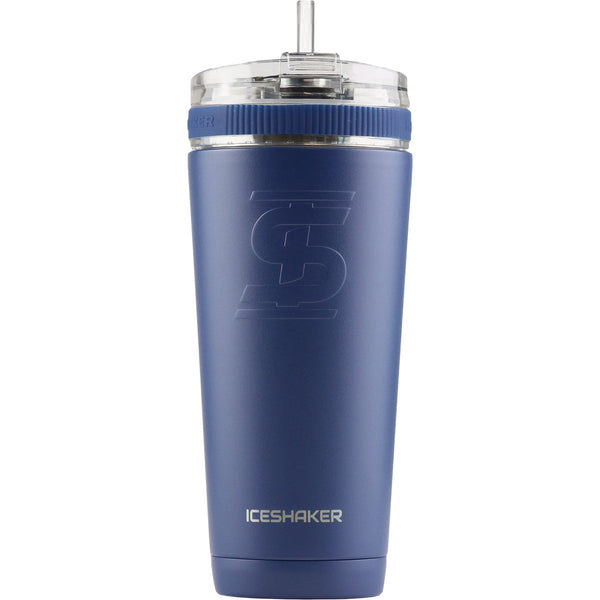 Ice Shaker 26 Oz. Navy Flex Bottle