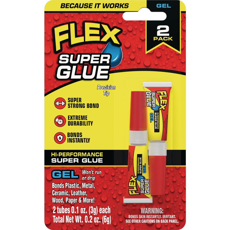 Flex 0.1 Oz. Gel Super Glue (2-Count)