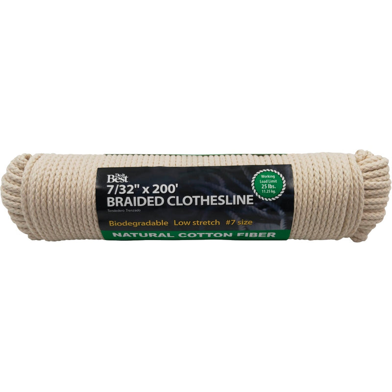 Do it Best 200 Ft. 7/32 In. Braided Clothesline