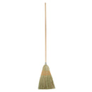 11.5 In. W. x 54.5 In. L. Natural Wood Handle Lightweight House Corn Broom