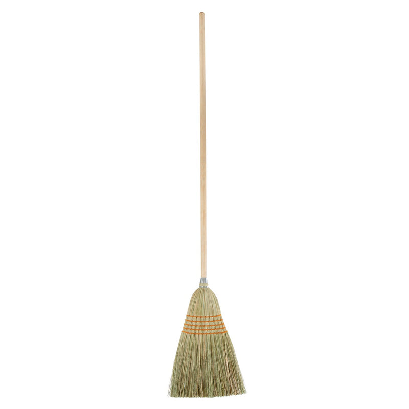 11.5 In. W. x 42 In. L. Natural Wood Handle Lightweight House Corn Broom