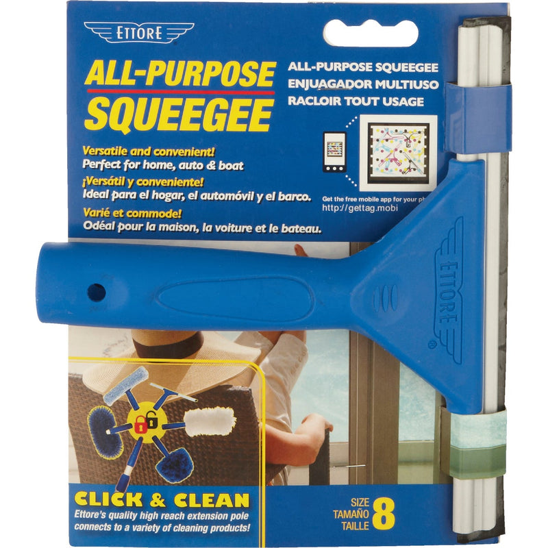 Ettore All Purpose 8 In. Rubber Squeegee