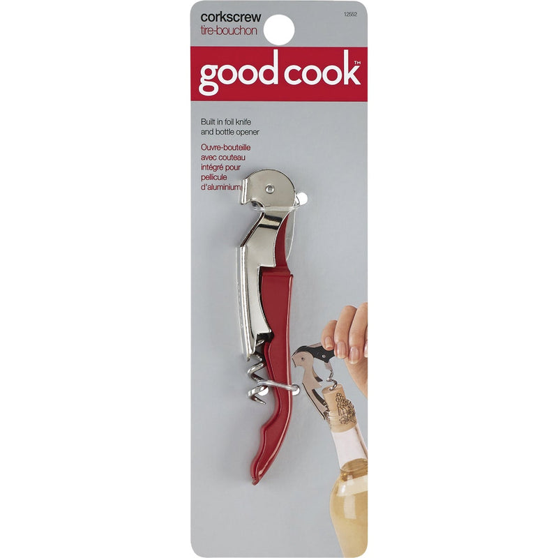 Goodcook Waiter's Corkscrew Bottle Opener