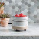 Candle Warmers 2-in-1 Classic Warmer - Rustic White