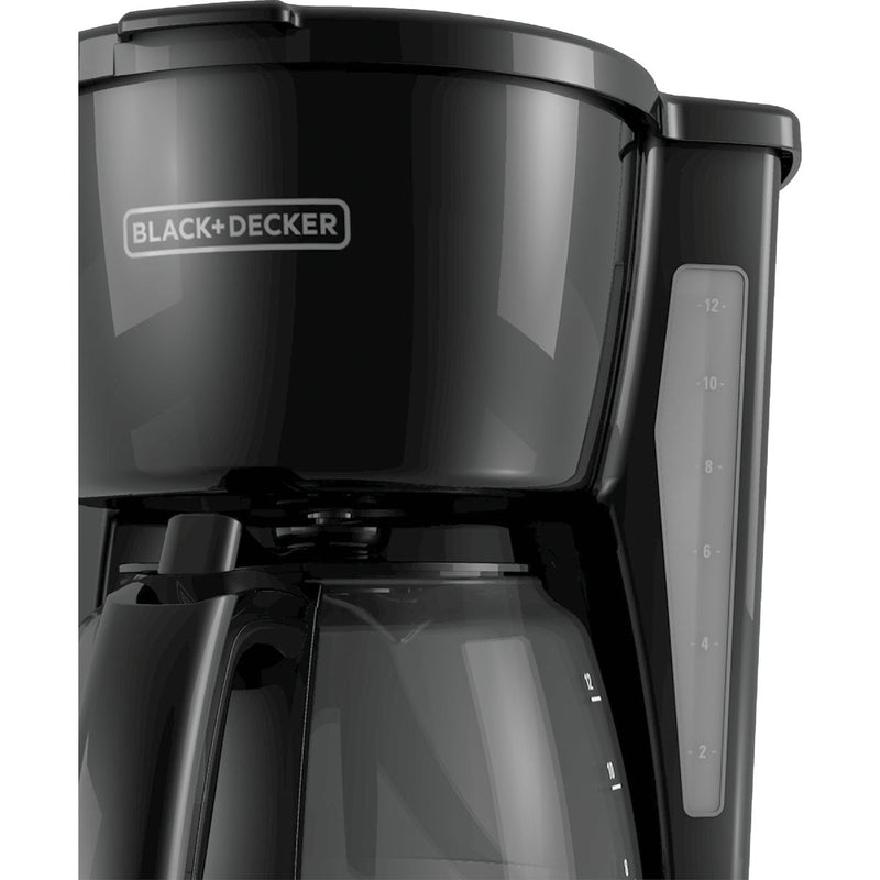 Black & Decker 12 Cup Programmable Black Coffee Maker