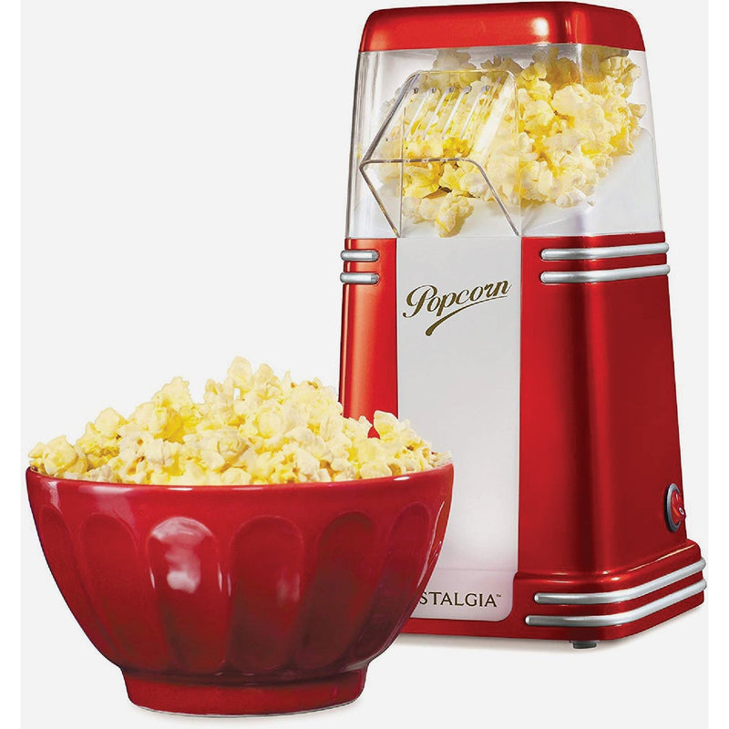 Nostalgia Retro Series 8-Cup Hot Air Popcorn Popper