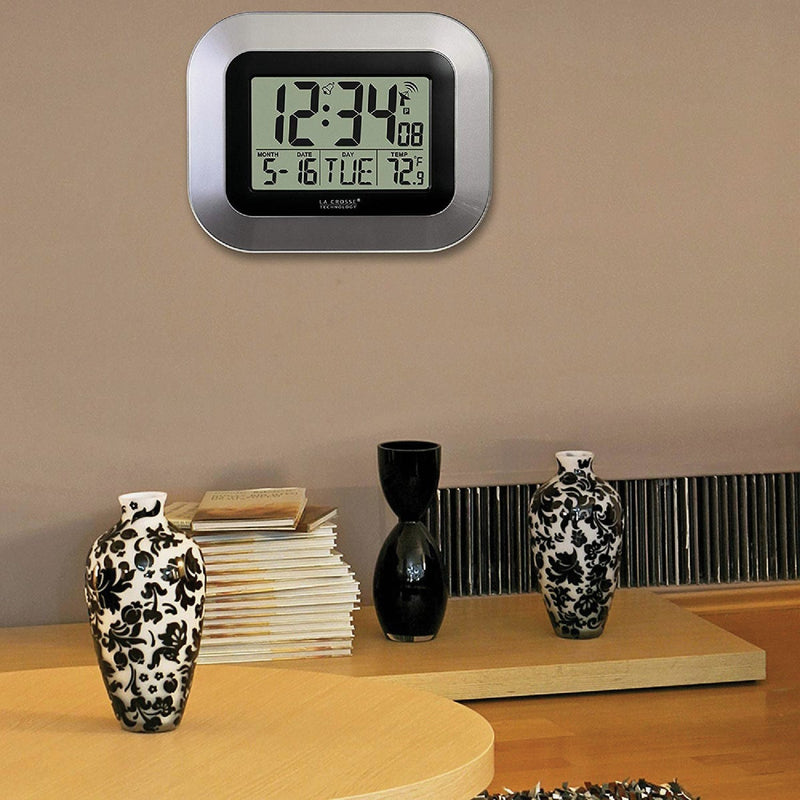 La Crosse Technology Digital Atomic Wall Clock