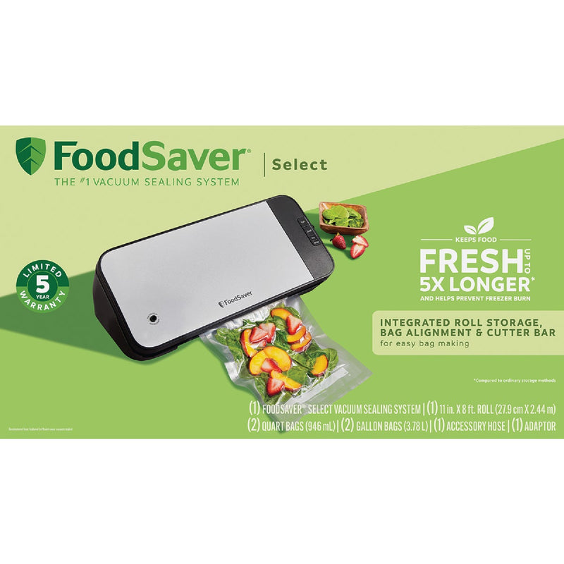 FoodSaver Stainless Steel Vacuum Food Sealer Kit