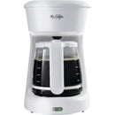 Mr Coffee 12 Cup Switch White Coffee Maker