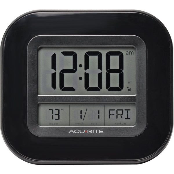 AcuRite Atomic Digital Wall Clock