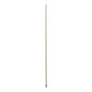 Waddell 60 In. Metal Threaded Wood Broom Handle
