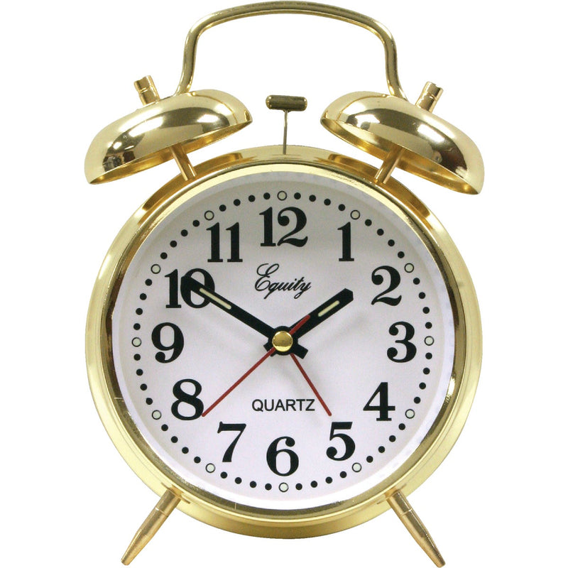La Crosse Technology Equity Keywound Twin Bell Alarm Clock