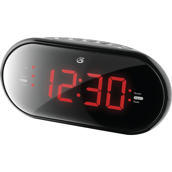 GPX Dual Alarm Clock Radio