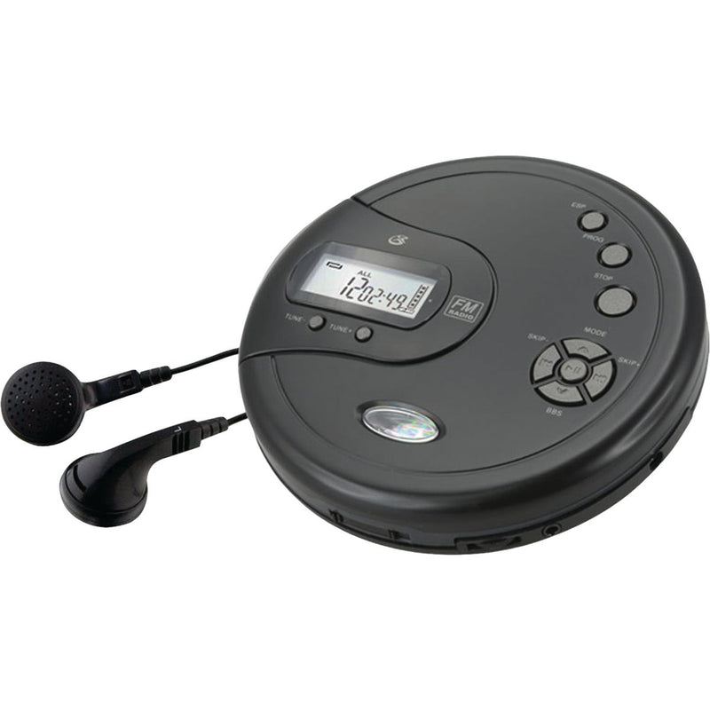 GPX Personal CD Player with Skip Protection