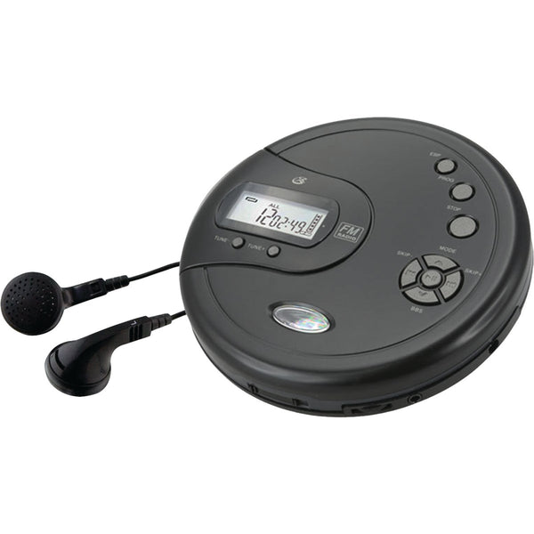 GPX Personal CD Player with Skip Protection