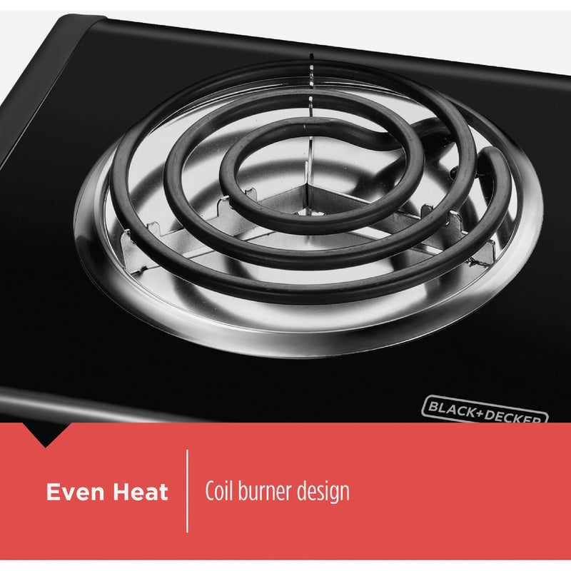 Black & Decker Single Coiled Burner Range