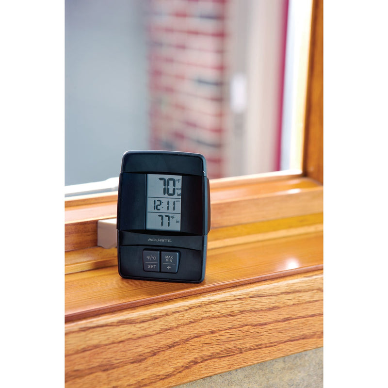 Acurite 1.6" W x 4.8" H Sensor Wireless Indoor & Outdoor Thermometer