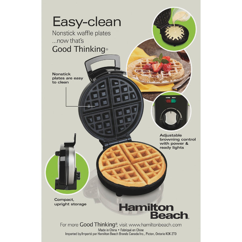 Hamilton Beach Belgian Waffle Maker