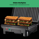 Chefman Electric Panini Press Grill and Gourmet Sandwich Maker (2 Slice)