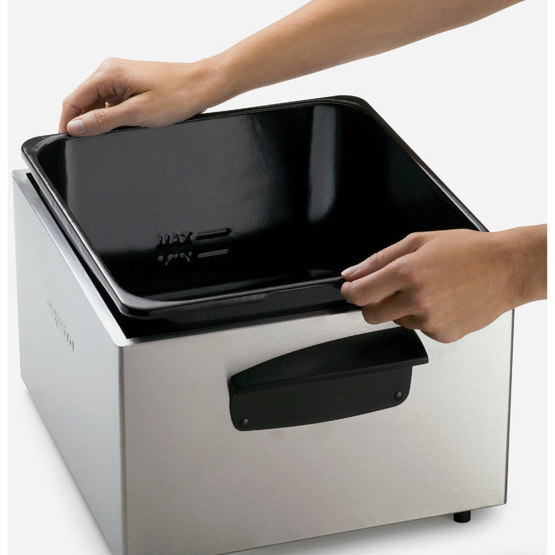 Presto ProFry 3 Qt. Silver Aluminum Dual Basket Deep Fryer