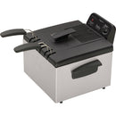 Presto ProFry 3 Qt. Silver Aluminum Dual Basket Deep Fryer