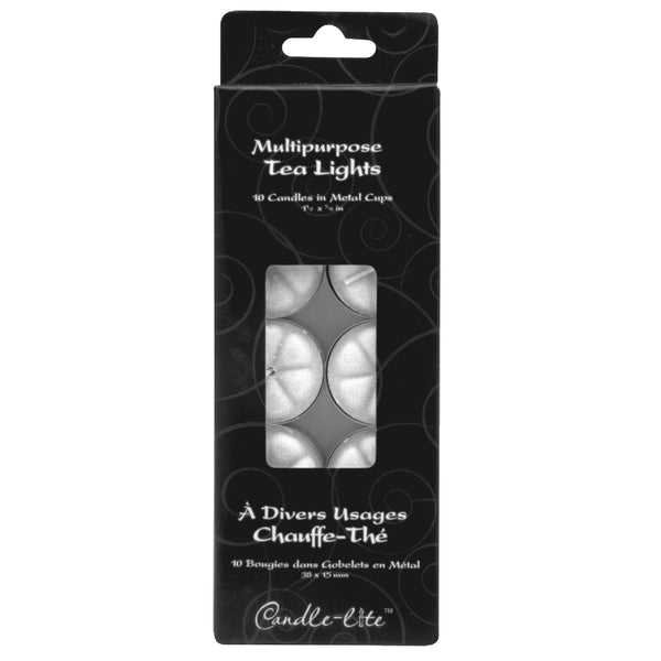 Candle-Lite Multipurpose Tea Light Candle (10-Pack)