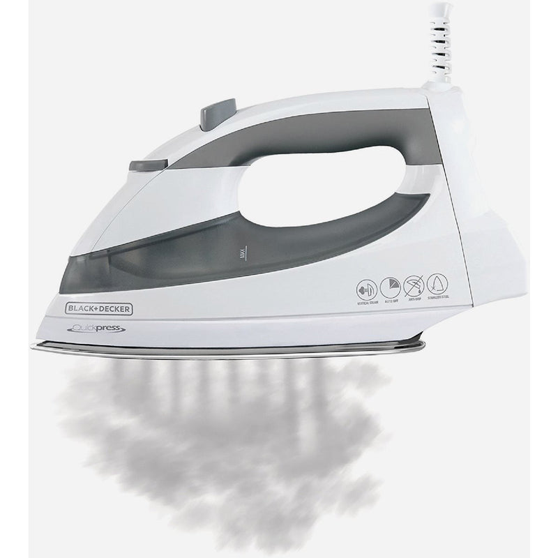 Black & Decker QuickPress 1200W Smart Steam Iron