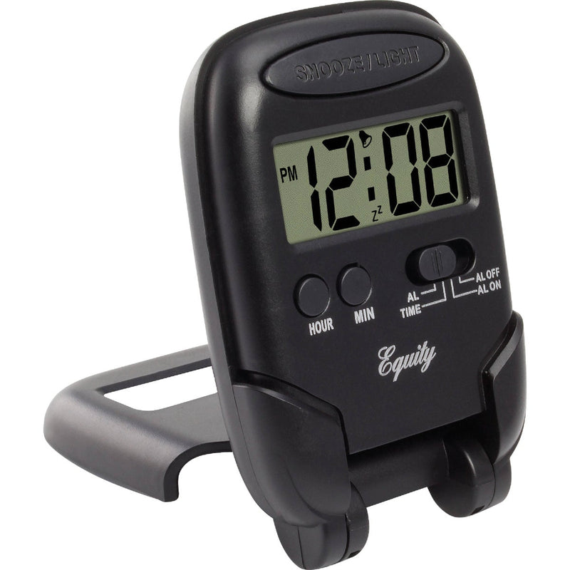 La Crosse Technology Equity LCD Travel Alarm Clock