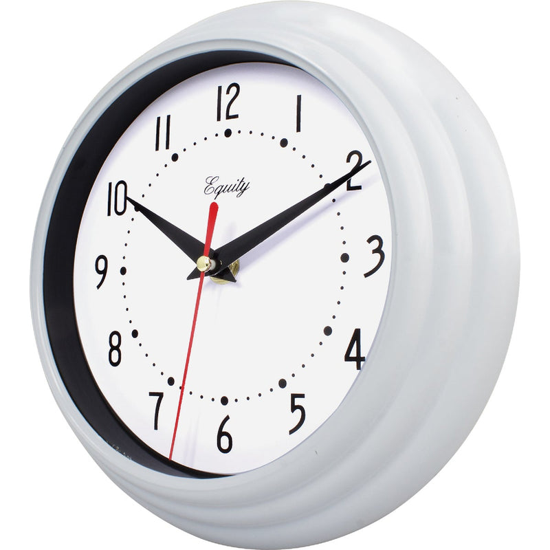 La Crosse Technology Equity White Traditional Wall Clock