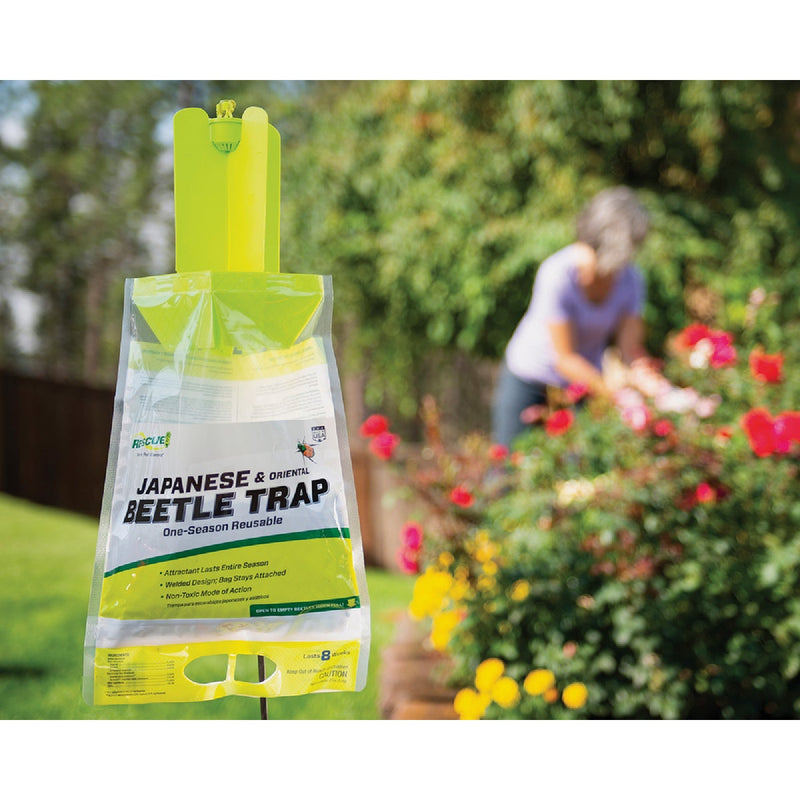 Rescue Reusable Outdoor Oriental & Japanese Beetle Trap