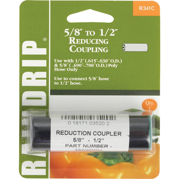 Raindrip 1/2, 5/8 In. Tubing Compression Reducer Coupling