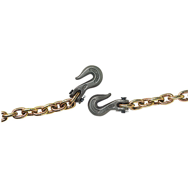 Campbell 5/16 In. 20 Ft. Yellow Chromate Finished Steel Coil Chain