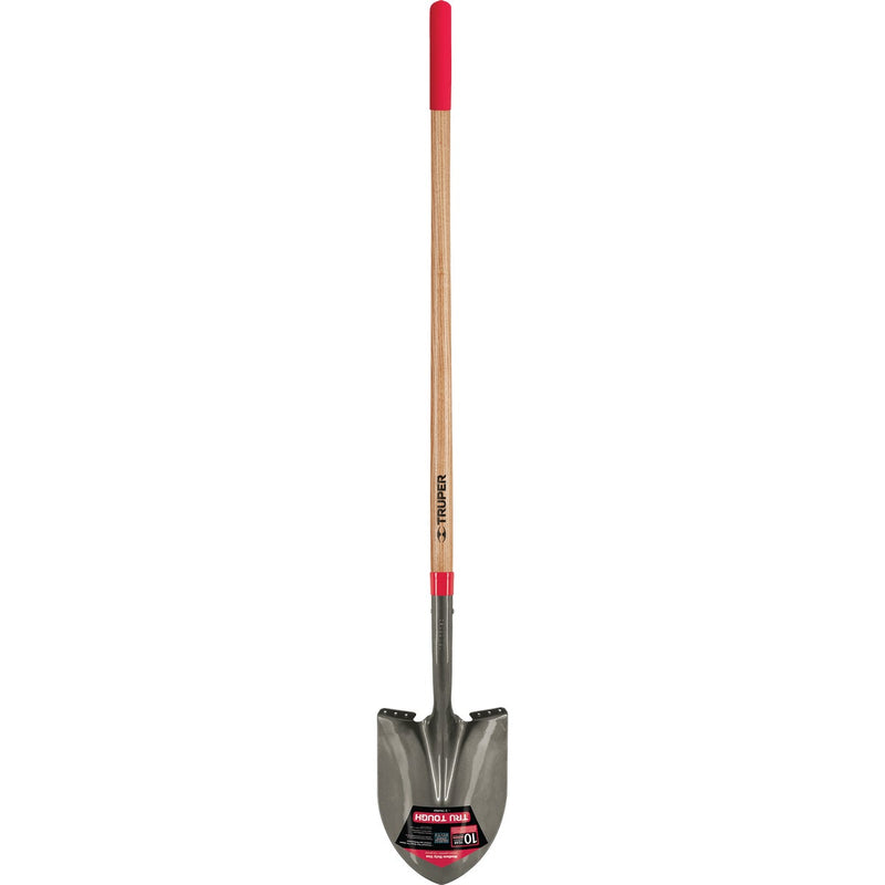 Truper Tru Tough 48 In. Wood Handle Round Point Shovel