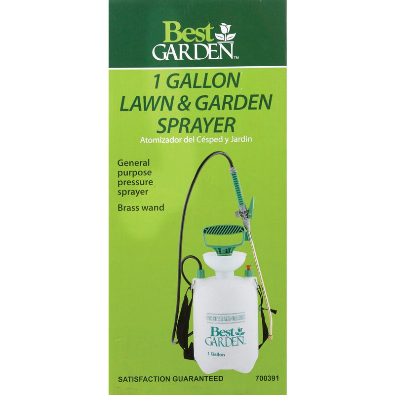 Best Garden 1 Gal. Tank Sprayer with Brass Wand