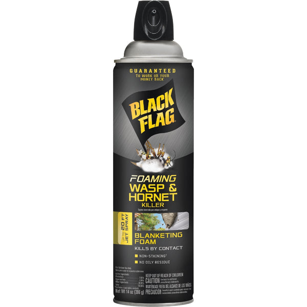 Black Flag 14 Oz. Foaming Aerosol Spray Wasp & Hornet Killer