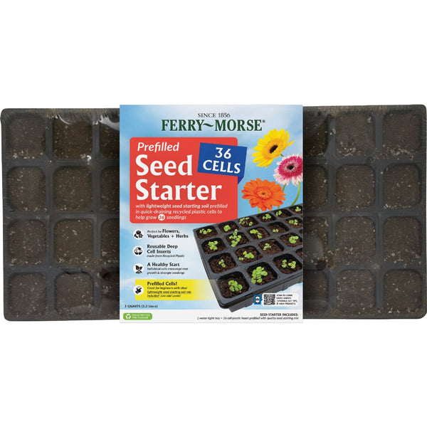 Ferry Morse 36-Cell 22 In. W. x 11 In. D. Seed Starter Kit