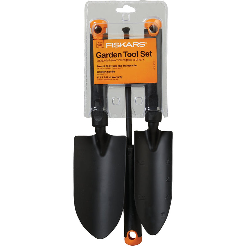 Fiskars Steel Garden Tool Set (3-Piece)