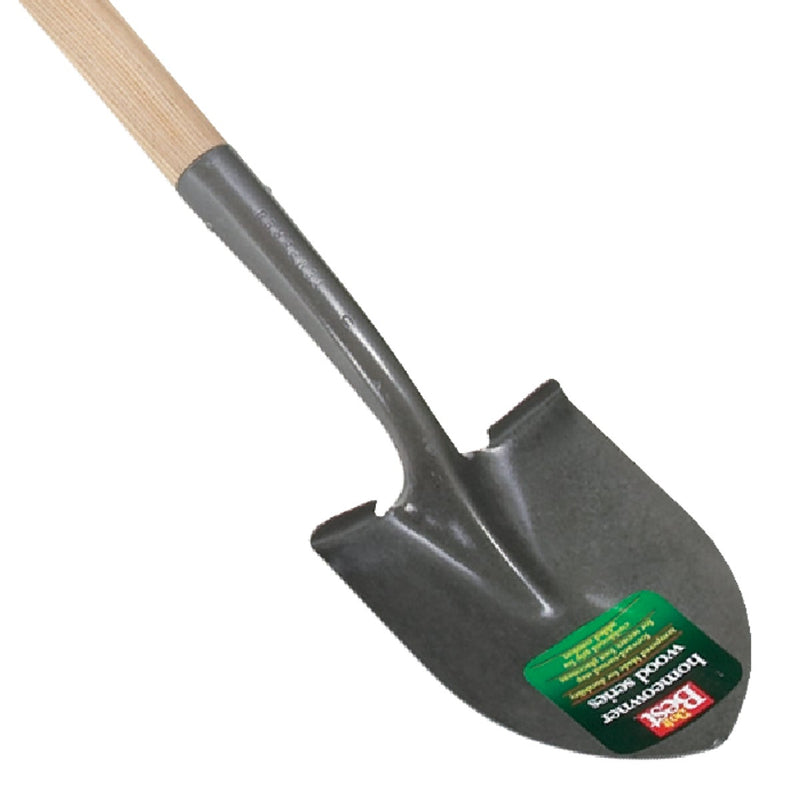 Do it Best 44 In. Wood Handle Round Point Floral Shovel