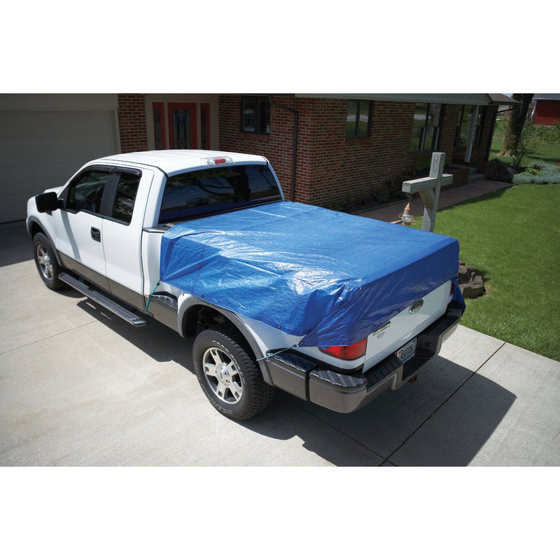 Do it Best Blue Woven 8 Ft. x 10 Ft. Medium Duty Poly Tarp